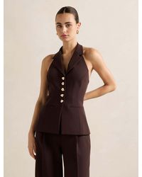 Forever New - Briony Halter Waistcoat Top - Lyst