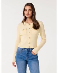 Forever New - Delta Utility Knit Cardigan Sweater - Lyst