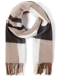 Forever New - Bryony Check Premium Wool Scarf - Lyst