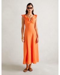 Forever New - Lenny Godet Printed Midi Dress - Lyst
