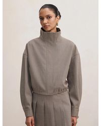 Forever New - Hazel Petite Funnel Neck Jacket - Lyst