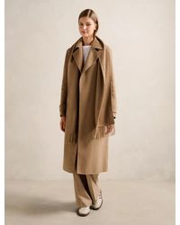 Forever New - Saige Felled Scarf Coat - Lyst