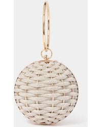 Forever New - Signature Wynnie Woven Round Clutch Bag - Lyst