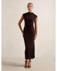 Forever New - Sammy Glitter Bodycon Midi Dress - Lyst