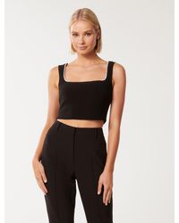 Forever New - Reagan Embellished Crop Top - Lyst
