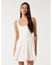 Forever New - Lauren Jacquard Mini Dress - Lyst