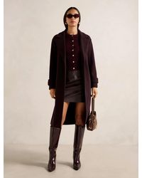Forever New - Heidi Double Breasted Wrap Coat - Lyst