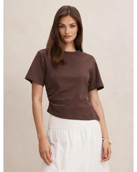Forever New - Saskia Boxy Tee Shirt - Lyst