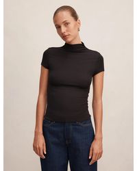 Forever New - Ruby Grown On Neck Baby Tee Shirt - Lyst