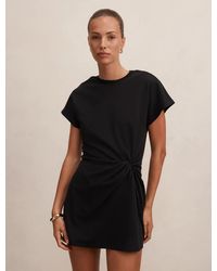 Forever New - Rose T-Shirt Twist Mini Dress - Lyst