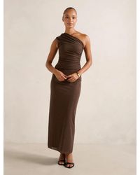 Forever New - Audrina One Shoulder Heatseal Maxi Dress - Lyst