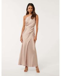 Forever New - Emily Petite One-Shoulder Maxi Dress - Lyst