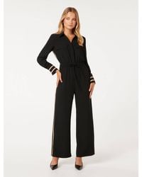 Forever New - Asher Side-Stripe Jumpsuit - Lyst