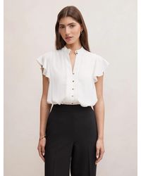 Forever New - Jennie Trim Detail Blouse - Lyst