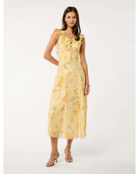Forever New - Lenny Godet Printed Midi Dress - Lyst