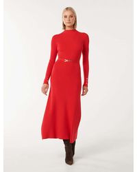 Forever New - Brielle Fit And Flare Midi Dress - Lyst
