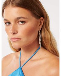 Forever New - Signature Farley Fine Link Drop Earrings - Lyst
