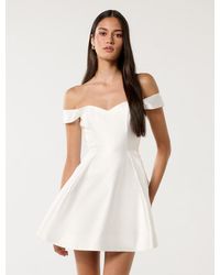 Forever New - Annie Short-Sleeve A-Line Mini Dress - Lyst