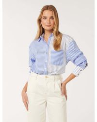 Forever New - Stacy Stripe Shirt - Lyst