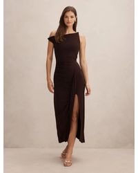 Forever New - Vicky Asym Jersey Maxi Dress - Lyst