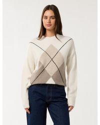 Forever New - Emma Argyle Knit Jumper - Lyst