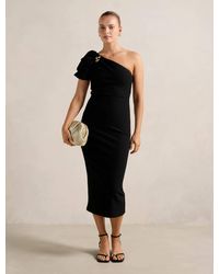 Forever New - Linda One Shoulder Midi Dress - Lyst