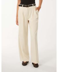 Forever New - Edweena Belted Wide-Leg Pants - Lyst