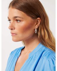 Forever New - Signature Cally Chunky Hoop Earrings - Lyst