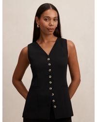 Forever New - Ayla Contrast Waistcoat Top - Lyst