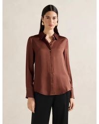 Forever New - Coco Satin Shirt - Lyst