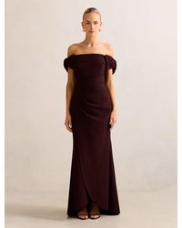 Forever New - Kalee Bow Wrap Skirt Dress - Lyst