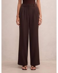 Forever New - Eva Pleat Wide Leg Trousers - Lyst
