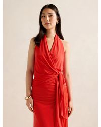 Forever New - Gianna Wrap Halter Top - Lyst