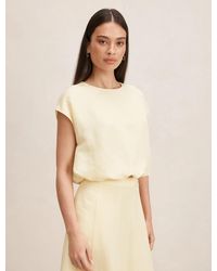 Forever New - Georgina Bubble Hem Top - Lyst