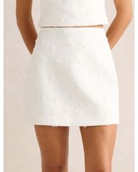 Forever New - Margot Embellished Mini Skirt - Lyst