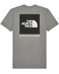 The North Face Short Sleeve Box Nse Tee - Gray