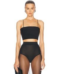 Alex Perry - Power Mesh Corset Top - Lyst