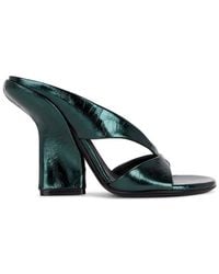 Dries Van Noten - Rounded Toe Slide Mule - Lyst