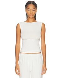Kye - Bateau Sleeveless Top - Lyst