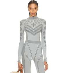 Skims - Ski First Layers Half Zip Long Sleeve Sweater - Lyst
