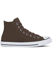 Converse - Chuck Taylor All Star Seasonal Color Leather Hi Tops - Lyst