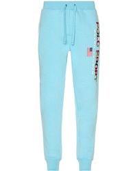 Polo Ralph Lauren Sport Icon Knit Pants - Blau