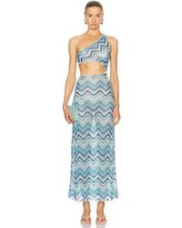 Missoni - Long Cover Up Cut Out Dress - Lyst