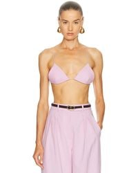 Alex Perry - Wool Suiting Bra Top - Lyst