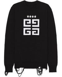 Givenchy - Star 4g Logo Sweater - Lyst