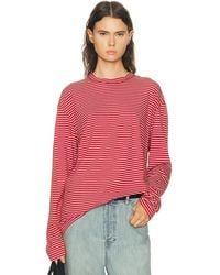SPRWMN - Long Sleeve Oversized Tee - Lyst