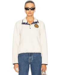 Sporty & Rich - Ny Crest Polar Sweatshirt - Lyst