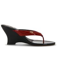 Nous - Puff Wedge Sandal - Lyst