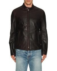 Schott Nyc - Nyc Cafe Racer Jacket - Lyst