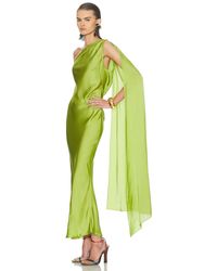 Alejandra Alonso Rojas - X Revolve One Shoulder Dress With Cape - Lyst